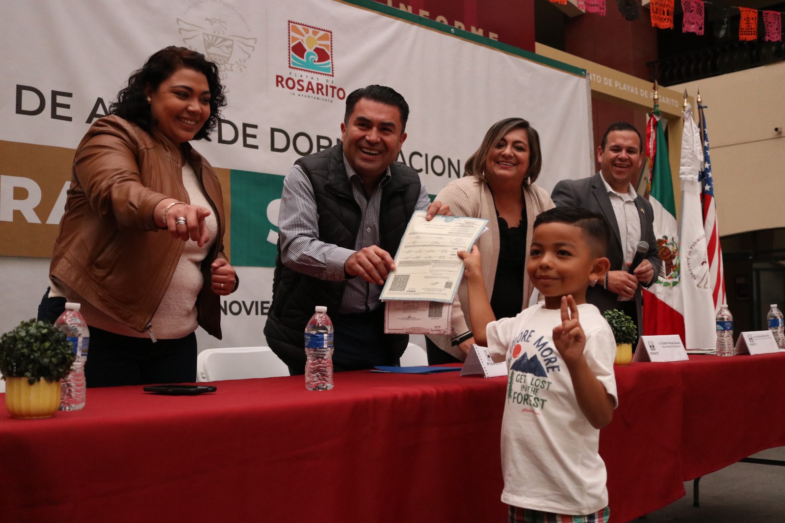 Entrega Gobierno De Rosarito 390 Actas De Nacimiento De Doble